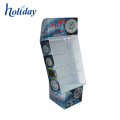 Tienda al por menor Corrugated Advertising Display Floor Stand para Electronic Accessory